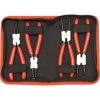4 PINCES À CIRCLIPS -ACIER- EN POCHETTE Drakkar Tools -S13783