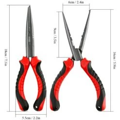 ASUPERMALL Pinces De Peche, Hamecon Pour Leurre A Poisson Enlever 9 ASUPERMALL Pinces De Peche, Hamecon Pour Leurre A Poisson Enlever -Pince et tenaille Soldes 14636086 5