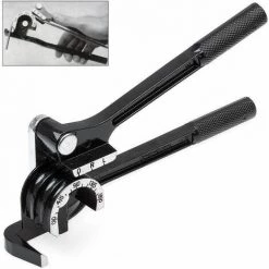 Varan Motors - NEPBP-01 Cintreuse De Tuyaux Plieuse Universelle Manuelle 1/4'', 5/16'', 3/8'' Presse D'angle 6,8,10mm - Noir