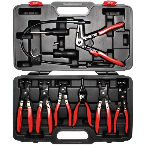 PINCE A COLLIERS DE DURITE - COFFRET ASSORTIMENT DE PINCES BGS DIY 1 PINCE A COLLIERS DE DURITE - COFFRET ASSORTIMENT DE PINCES BGS DIY