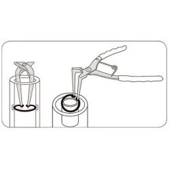 KING TONY Pince Pour Circlips Intérieurs - Becs Longs Coniques 90° L. 180 Mm D. 19 à 60 Mm 5 KING TONY Pince Pour Circlips Intérieurs - Becs Longs Coniques 90° L. 180 Mm D. 19 à 60 Mm -Pince et tenaille Soldes 17874643 3