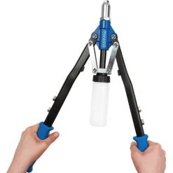 DEUBA Pince à Riveter Avec 5 Rivets, Clé à Rivet Et Récipient De Collecte -Pince et tenaille Soldes 18476382 4