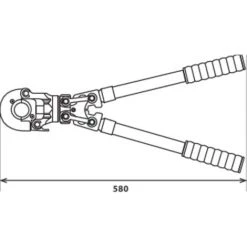 SOMATHERM FOR YOU Pince à Sertir Manuelle Pour Raccords PER Et Multicouche Ø 12 à 26 - Profil H - BRUT -Pince et tenaille Soldes 18642222 4