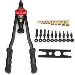 AUGIENB Outils De Riveteuse M3-M12 Ensemble De Kits De Rivetage D'écrou Accessoires D'insertion D'écrou Nutsert
