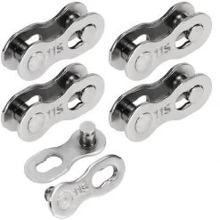 ASUPERMALL 5 Paire Chaine Velo Lien Velo Chaine Outil De Reparation De Velo Missing Link Bike Connecteur Chaine 11S, Argent -Pince et tenaille Soldes 20757127 3