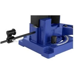 MSW Cintreuse Plieuse Presse À Cintrer Manuelle Acier Plat Rond Carré 100 Mm 120° - Bordeaux, Gris, Argent -Pince et tenaille Soldes 24393473 4