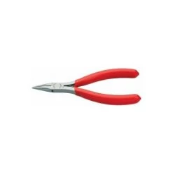 KNIPEX Pince à Saisir P. L’électronique DIN ISO 9655 L.115mm Plat-rond Revêt.plast. Poli