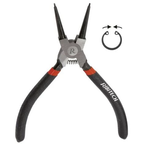 RIBIMEX Pince Circlips Int. Droite 160mm 1 RIBIMEX Pince Circlips Int. Droite 160mm