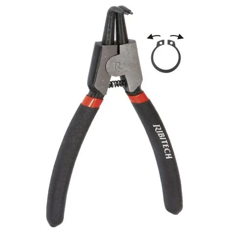 RIBIMEX Pince Circlips Ext. Courbe 160mm 1 RIBIMEX Pince Circlips Ext. Courbe 160mm