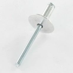 VIS EXPRESS RIVET TOUT ACIER BRUT ZING 4X8 EPAISSEUR DU PANNEAU DE 2A4 TETE PLATE | Conditionnement: Unitaire