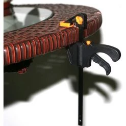 BARES 4 Pcs Serre-Joint,4 In Pince à Barre à Cliquet, Main Rapide à Cliquet à Libération,Serre-Joint Robuste En Alliage Pour Des Applications De Serrage Rapides Et Faciles Menuiserie DIY Kit D'outil à Main -Pince et tenaille Soldes 27566795 5