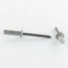 VIS EXPRESS RIVET ETANCHE GOSTOP ALUMINUM TIGE ACIER TETE PLATE 4.8X18 | Conditionnement: 100 Pieces