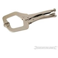 SILVERLINE Pince De Soudage En C, 275 Mm, 275 Mm