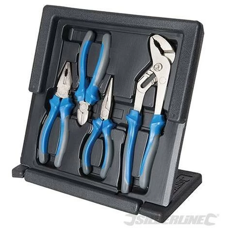 SILVERLINE Pinces Expert, 4 Pcs, 4 Pcs 2 SILVERLINE Pinces Expert, 4 Pcs, 4 Pcs – Image 2