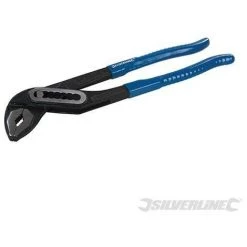 SILVERLINE Pince Pour Pompe à Eau Avec Mâchoires Fines, Longueur 300 Mm - Mâchoires 50 Mm, Longueur 300 Mm - Machoires 50 Mm