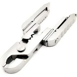 BARES Mini Pliante Pince Multifonction Outil Multifonction De Poche 15 En 1 Portable Acier Inoxydable Couteau Multifonction Extérieur Combinaison Tournevis, Décapsuleur Et Pince à Dénuder Réparation