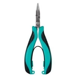 PEREL Pince À Bec Court Demi-Rond Coudé