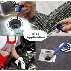 BETTERLIFE Outil De Ramassage Magnétique Ramasseur , Pliable Souple Avec Bulles LED, Assistance Longue Portée Flexible Pour Ramasser Petits Déchets/Évier - Bleu -Pince et tenaille Soldes 30996990 4