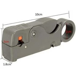 BEARSU 1 Pc Dénudeur De Câbles Coaxiaux Couteau à Dénuder Serre-Câble Décapant -Pince et tenaille Soldes 31608119 5