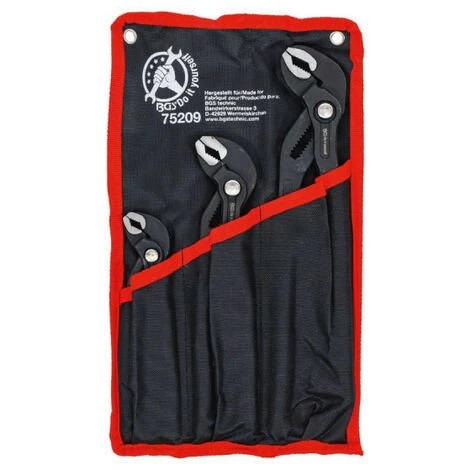 BGS TECHNIC Jeu De Pinces Multiprises BGS - 3 Pcs - 75209 4 BGS TECHNIC Jeu De Pinces Multiprises BGS - 3 Pcs - 75209 – Image 4