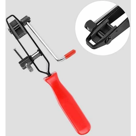 AIDUCHO Pince à Collier De Serrage Outil Soufflet De Cardan Pince à Sertir Outil D'Installation De Bande De Pince De Joint CV Type D'Oreille Antidérapante(Pince Coupante) 4 AIDUCHO Pince à Collier De Serrage Outil Soufflet De Cardan Pince à Sertir Outil D'Installation De Bande De Pince De Joint CV Type D'Oreille Antidérapante(Pince Coupante) – Image 4