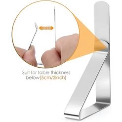 BRIDAY Lot De 24 Pinces à Nappe En INOX Pinces À Nappe De Table Ressort 9 BRIDAY Lot De 24 Pinces à Nappe En INOX Pinces À Nappe De Table Ressort -Pince et tenaille Soldes 33613905 5