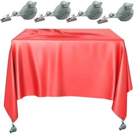 BRIDAY Lot De 4 Poids De Nappe, Poids Pour Nappe En Fonte, Oiseau Vert Antique Pinces À Nappe, Pour La Maison, Le Jardin, Les Fêtes, Le Camping, Les Pique-niques 4 BRIDAY Lot De 4 Poids De Nappe, Poids Pour Nappe En Fonte, Oiseau Vert Antique Pinces À Nappe, Pour La Maison, Le Jardin, Les Fêtes, Le Camping, Les Pique-niques – Image 4