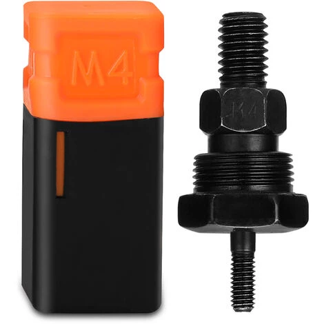 ASUPERMALL Riveter Machine Accessoire Filete Mandrin Rivet Adaptateur Ecrou Outil Pull Rod Riveter Remplacement Riveteurs, M4 1 ASUPERMALL Riveter Machine Accessoire Filete Mandrin Rivet Adaptateur Ecrou Outil Pull Rod Riveter Remplacement Riveteurs, M4