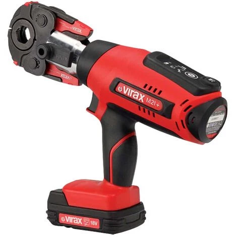 Presse à Sertir électro-mécanique VIRAX Viper® M21+ Pince Mère + 2 Batteries + Chargeur - 253502 1 Presse à Sertir électro-mécanique VIRAX Viper® M21+ Pince Mère + 2 Batteries + Chargeur - 253502