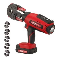 Presse à Sertir Viper® M21+ VIRAX + Pince Mère + 2 Batteries + Inserts Au Choix-V Ø12-15-18-22-28 - 253516