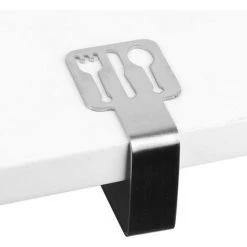 AIDUCHO Pince à Nappe - Pinces De Couverture De Table En Acier Inoxydable Supports De Nappe Pince De Table Antidérapante,2pcs (Coutellerie) 7 AIDUCHO Pince à Nappe - Pinces De Couverture De Table En Acier Inoxydable Supports De Nappe Pince De Table Antidérapante,2pcs (Coutellerie) -Pince et tenaille Soldes 35477726 3