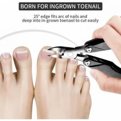 BRIDAY Ensemble De Pinces à Ongles, Ensemble De Pinces à Ongles Ubitree Coupe-ongles En Acier Inoxydable Pour Ongles épais Et Incarnés, Panaris, Onychomycose, Mycose Des Ongles, Coupe-ongles Pinces à Cuticules, Kit De Pinces à Ongles Incarnés -Pince et tenaille Soldes 35562733 4