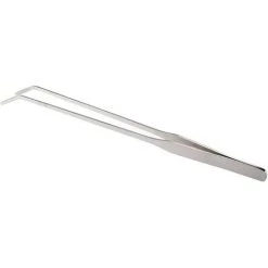 LangRay 28cm Pince A Epiler Longue Courbe Tweezer En Acier Inox Pour Aquarium Bassin -Pince et tenaille Soldes 36755823 3