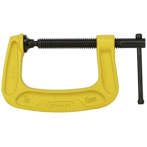 Attache En C MaxSteel, 75 Mm Stanley By Black & Decker 0-83-033 1 Attache En C MaxSteel, 75 Mm Stanley By Black & Decker 0-83-033