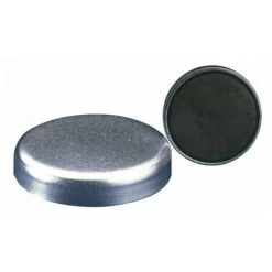 NO-NAME Aimant Plat D.25xH7mm Sans Douille Filetée Adhérence 40 N