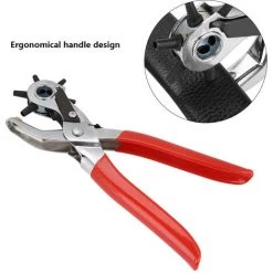 BETTERLIFE Pince Perforatrice Pour Cuir Cintures Bracelets/Pince Emporte Piece Avec 6 Poinçons : 2-2,5-3 - 3,5-4 - 4,5 Mm. 7 BETTERLIFE Pince Perforatrice Pour Cuir Cintures Bracelets/Pince Emporte Piece Avec 6 Poinçons : 2-2,5-3 - 3,5-4 - 4,5 Mm. -Pince et tenaille Soldes 39989329 3