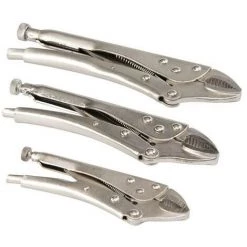 SILVERLINE LOT DE 3 PINCES ETAUX AUTOBLOQUANTES