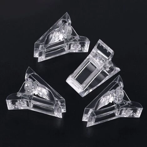 ASUPERMALL 1 Pcs Cristal Nail Tip Clip Extension De Doigt Cristal Colle Nail Moule Clip De Fixation Pour Construction Rapide Poly Gel Diy Nail Art Outil, Transparent 2 ASUPERMALL 1 Pcs Cristal Nail Tip Clip Extension De Doigt Cristal Colle Nail Moule Clip De Fixation Pour Construction Rapide Poly Gel Diy Nail Art Outil, Transparent – Image 2