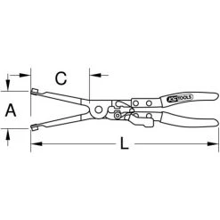 KSTOOLS KS TOOLS Pince Pour Colliers D'échappement, 310mm -Pince et tenaille Soldes 41882151 3