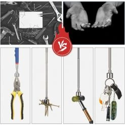 GDRHVFD 2 Pièces Outil Magnétique Télescopique 20 Lb, 30 Pouces Outil De Ramassage Magnétique, Gadget Magnétique Télescopique Pour Hommes Convient Pour La Fête Des Pères Et Noël (Bleu Et Noir) -Pince et tenaille Soldes 42738038 4