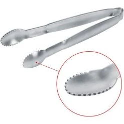 BRIDAY ?Paquet DE 2? Pince &agrave, Sucre En Acier Inoxydable Mini Servant Clamp Gla&ccedil,ons Clips Argent Barbecue Aliments Salade Pain Gteau Bonbon Ustensile De Cuisine Pour D&icirc,ner/BBQ/Sucres Carr&eacute,s/Mariage/Buffet -Pince et tenaille Soldes 43155214 3
