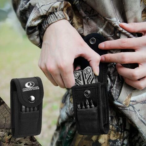 Mossy Oak Pince Multifonction En Acier Inoxydable 21 En 1 Avec Structure Autoverrouillée Parfait Pour Extérieur, Survie, Camping, Randonnée, Réparation Simple 5 Mossy Oak Pince Multifonction En Acier Inoxydable 21 En 1 Avec Structure Autoverrouillée Parfait Pour Extérieur, Survie, Camping, Randonnée, Réparation Simple – Image 5