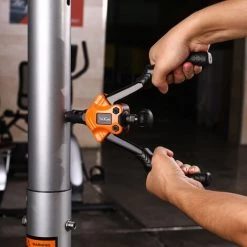 TACKLIFE Pistolet à Riveter, Pistolet à Riveter Avec M3, M4, M5, M6, M8, M10, Riveteuse à écrou 60 PCS, Pistolet à Riveter Adapté à L'acier De 2-3 Mm D'épaisseur, Clé Intégrée, 6 Mandrins-HHNP2B -Pince et tenaille Soldes 44000304 5