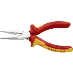 Knipex 25 06 160 VDE Pince Plate à Becs Ronds Droite 160 Mm -Pince et tenaille Soldes 4409216 3