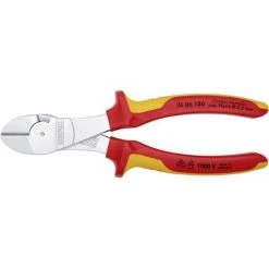 Pince Coupante Diagonale à Forte Démultiplication Avec Facette Knipex 74 06 180 180 Mm 1 Pc(s) -Pince et tenaille Soldes 4409225 3