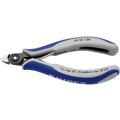 Knipex 79 22 120 Pour Lélectronique Et La Mécanique De Précision Pince Coupante Diagonale Sans Facette 120 Mm 3 Knipex 79 22 120 Pour Lélectronique Et La Mécanique De Précision Pince Coupante Diagonale Sans Facette 120 Mm – Image 3