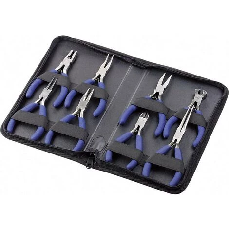 BRÜDER MANNESMANN Jeu De Pinces Pour Lélectronique Et La Mécanique De Précision 8 Pièces Brüder Mannesmann M10808 2 BRÜDER MANNESMANN Jeu De Pinces Pour Lélectronique Et La Mécanique De Précision 8 Pièces Brüder Mannesmann M10808 – Image 2