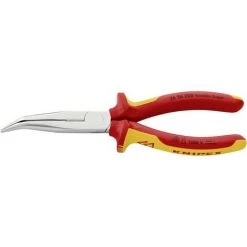 Knipex 26 26 200 VDE Pince Plate à Becs Ronds Coudée à 45° 200 Mm -Pince et tenaille Soldes 4411487 4