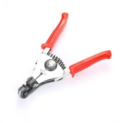 Betterlife Pince à Dénuder Automatique Latérale, 170 Mm - 1 - 3,2 Mm(1 Pièce, Rouge)