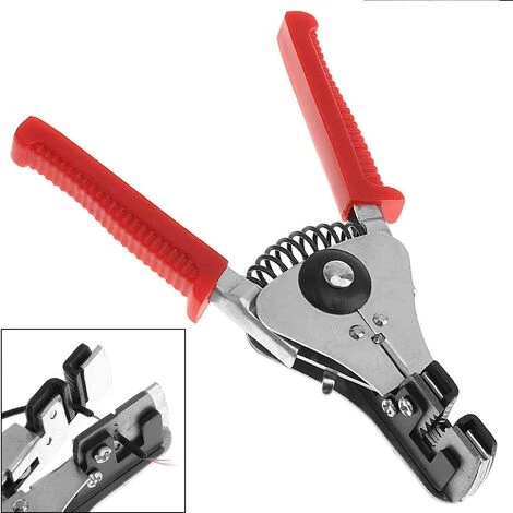 Betterlife Pince à Dénuder Automatique Latérale, 170 Mm - 1 - 3,2 Mm(1 Pièce, Rouge) 3 Betterlife Pince à Dénuder Automatique Latérale, 170 Mm - 1 - 3,2 Mm(1 Pièce, Rouge) – Image 3